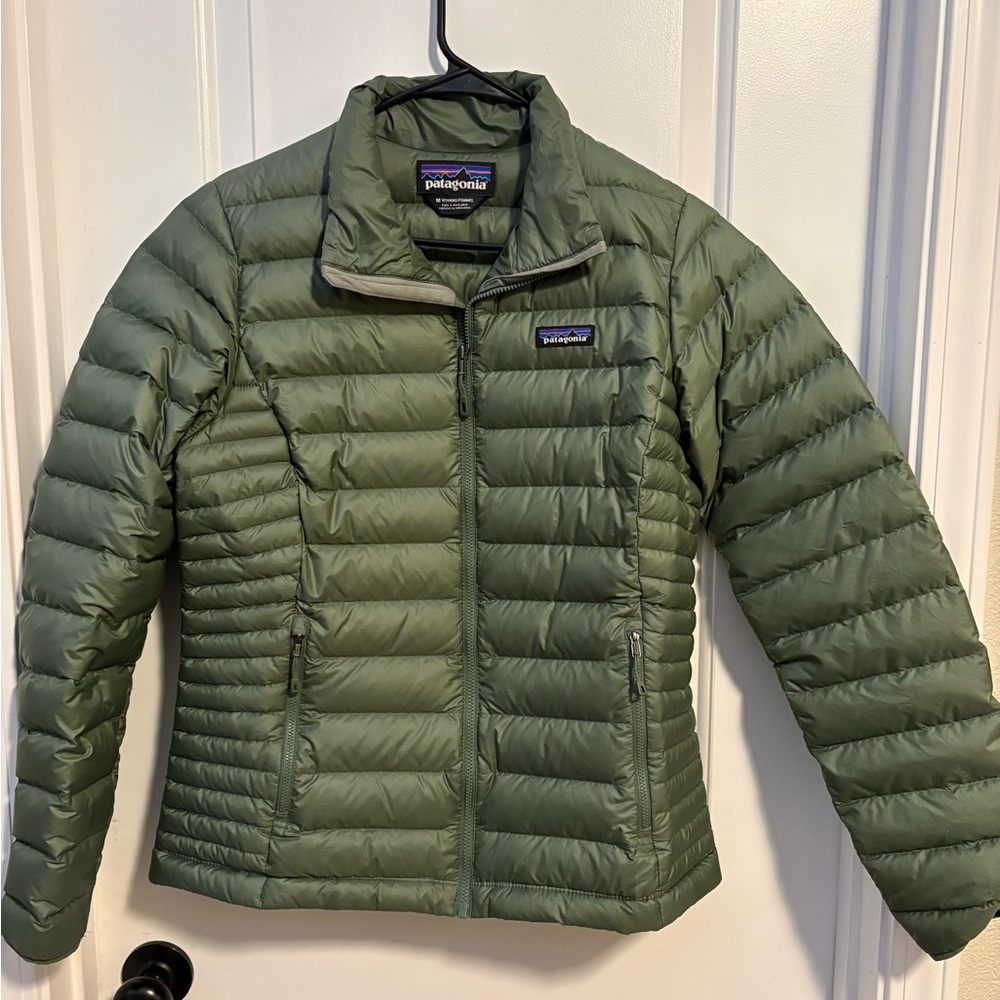 Patagonia Green Puffer Jacket